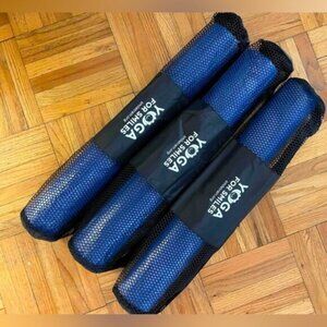 Yoga for Smiles Folding Travel Yoga Mat Yoga Pilates Workout Fitness Exercise